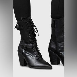 Killstar Beatrix Pointed Toe Boots